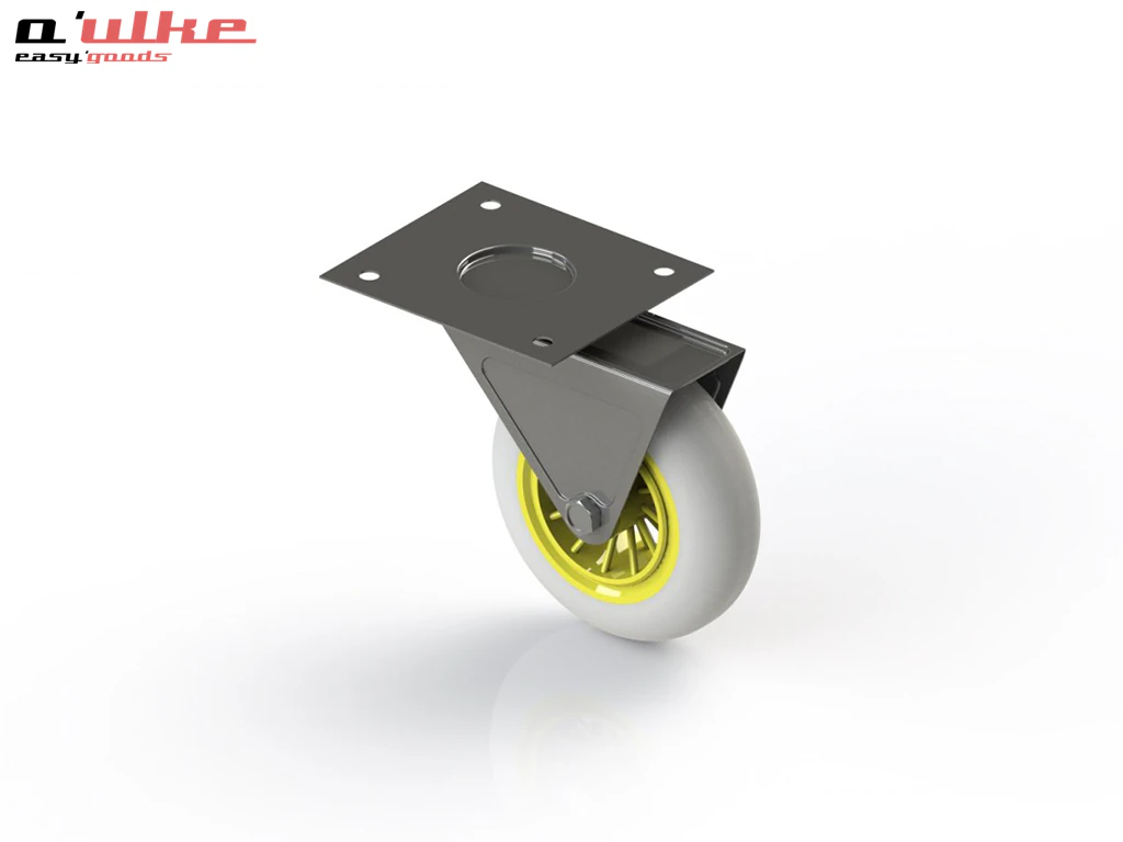 caster wheel 120mm 3D Model .c4d .max .obj .3ds .fbx .stl .blend 