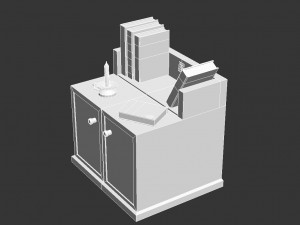 bookshelf 3D Модель