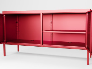 closet ps red Modello 3D