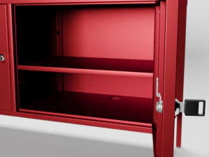 closet ps red 3D Model
