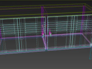 closet ps red 3D Model