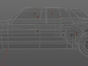 cadillac deville sedan 1975 Modelo 3D