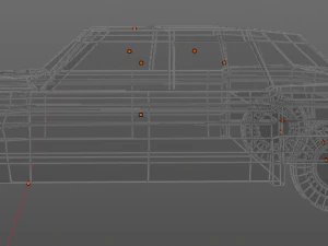 cadillac deville sedan 1975 3D Model