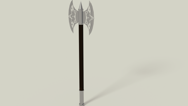 viking poleax Modelo 3D .c4d .max .obj .3ds .fbx .stl .blend 