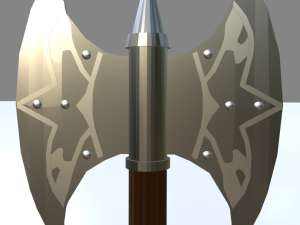 viking poleax Modelo 3D