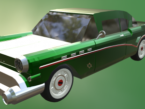 buick roadmaster 1957 Modelo 3D