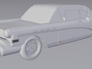 buick roadmaster 1957 Modelo 3D