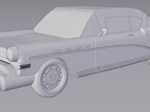buick roadmaster 1957 3D Model