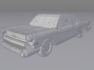 buick roadmaster 1957 Modelo 3D