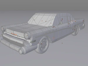 buick roadmaster 1957 3D Model