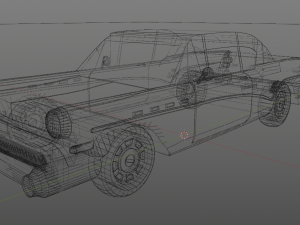 buick roadmaster 1957 Modelo 3D