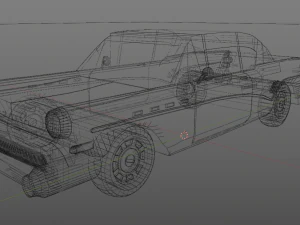 buick roadmaster 1957 3D Model