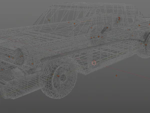 buick roadmaster 1957 3D Model