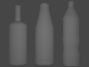bottles 3D 모델