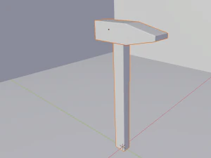 martelo Modelo 3D