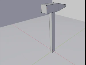 martelo Modelo 3D