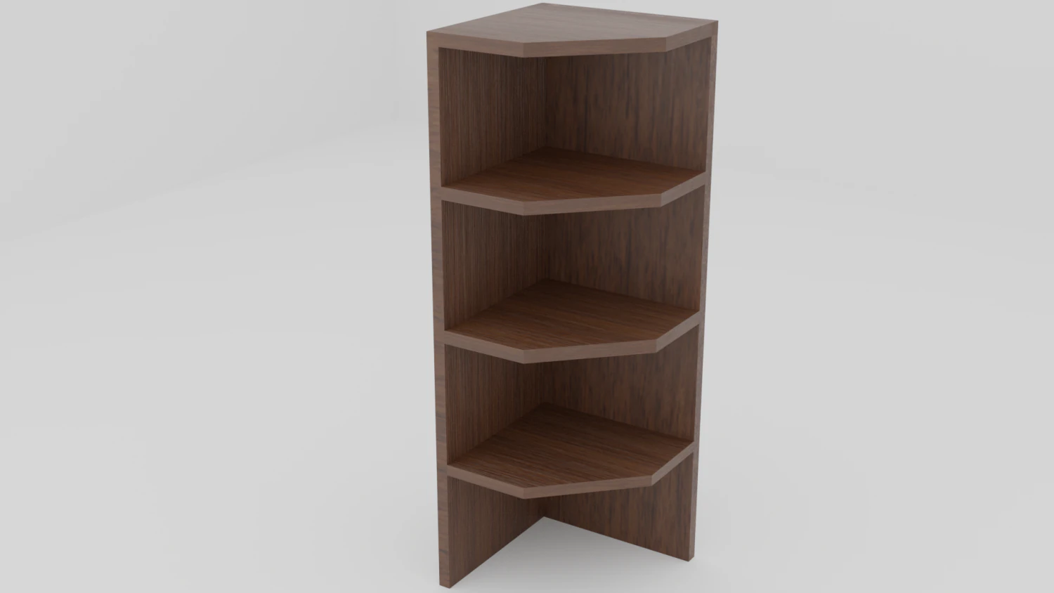 corner shelf for things 3D Model .c4d .max .obj .3ds .fbx .stl .blend 