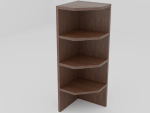 corner shelf for things 3D Model