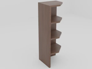 corner shelf for things 3D Model