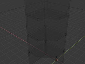 corner shelf for things 3D मॉडल