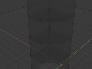 corner shelf for things 3D Model