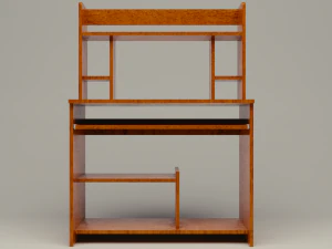 computer desk 3D Model