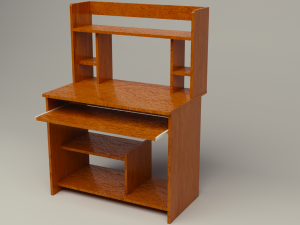 computer desk Modello 3D