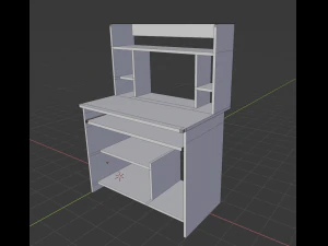 computer desk 3D Model