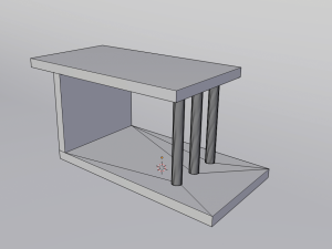 wall shelf 3D मॉडल
