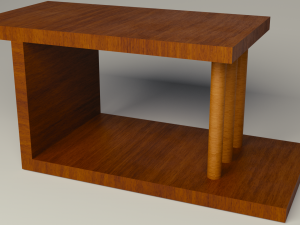 wall shelf 3D 模型