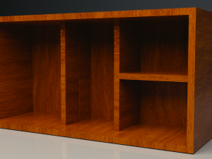 big wall shelf 3D 模型