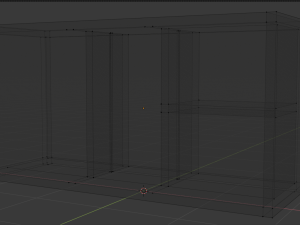 big wall shelf Model 3D