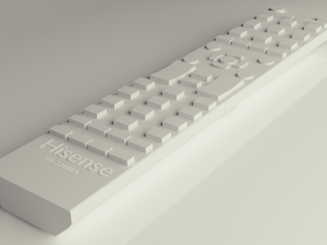 tv remote samsung er-22601a 3D Model