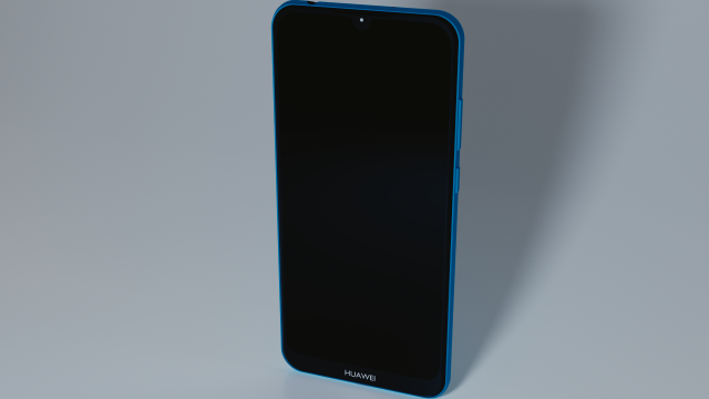 huawei y6 3Dモデル .c4d .max .obj .3ds .fbx .stl .blend 