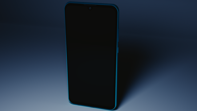 huawei p smart 3D Model .c4d .max .obj .3ds .fbx .stl .blend 