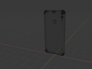 ファーウェイy7 3Dモデル
