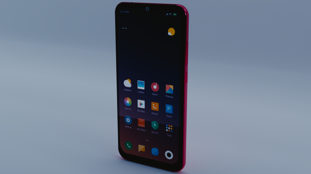 xiaomi redmi note 7 Modelo 3D .c4d .max .obj .3ds .fbx .stl .blend 