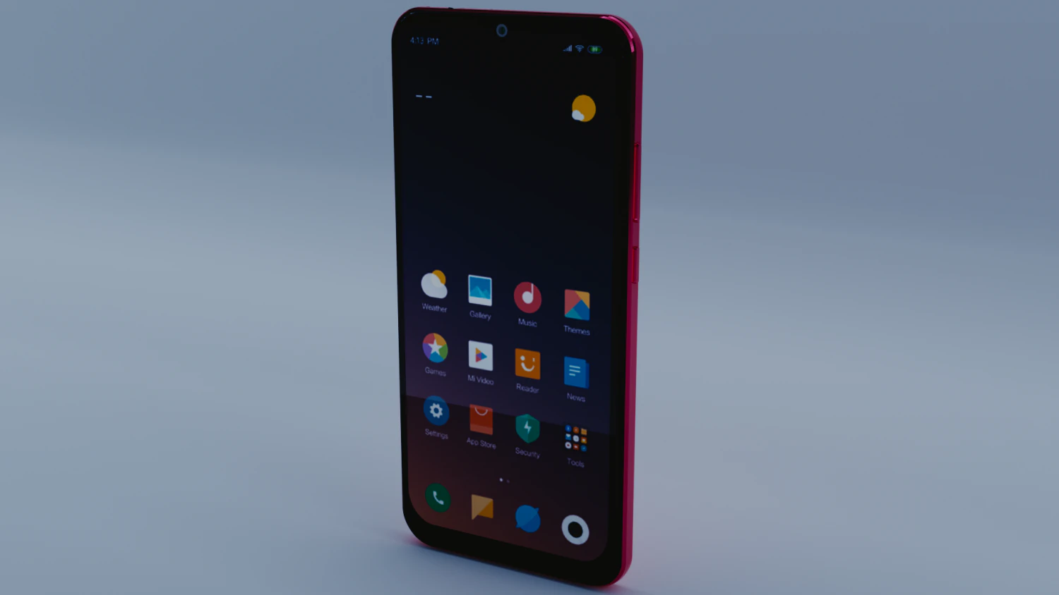 xiaomi redmi note 7 3D Model .c4d .max .obj .3ds .fbx .stl .blend 