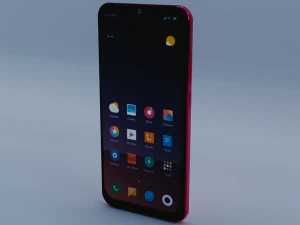 сяоми редми примечание 7 3D Модель