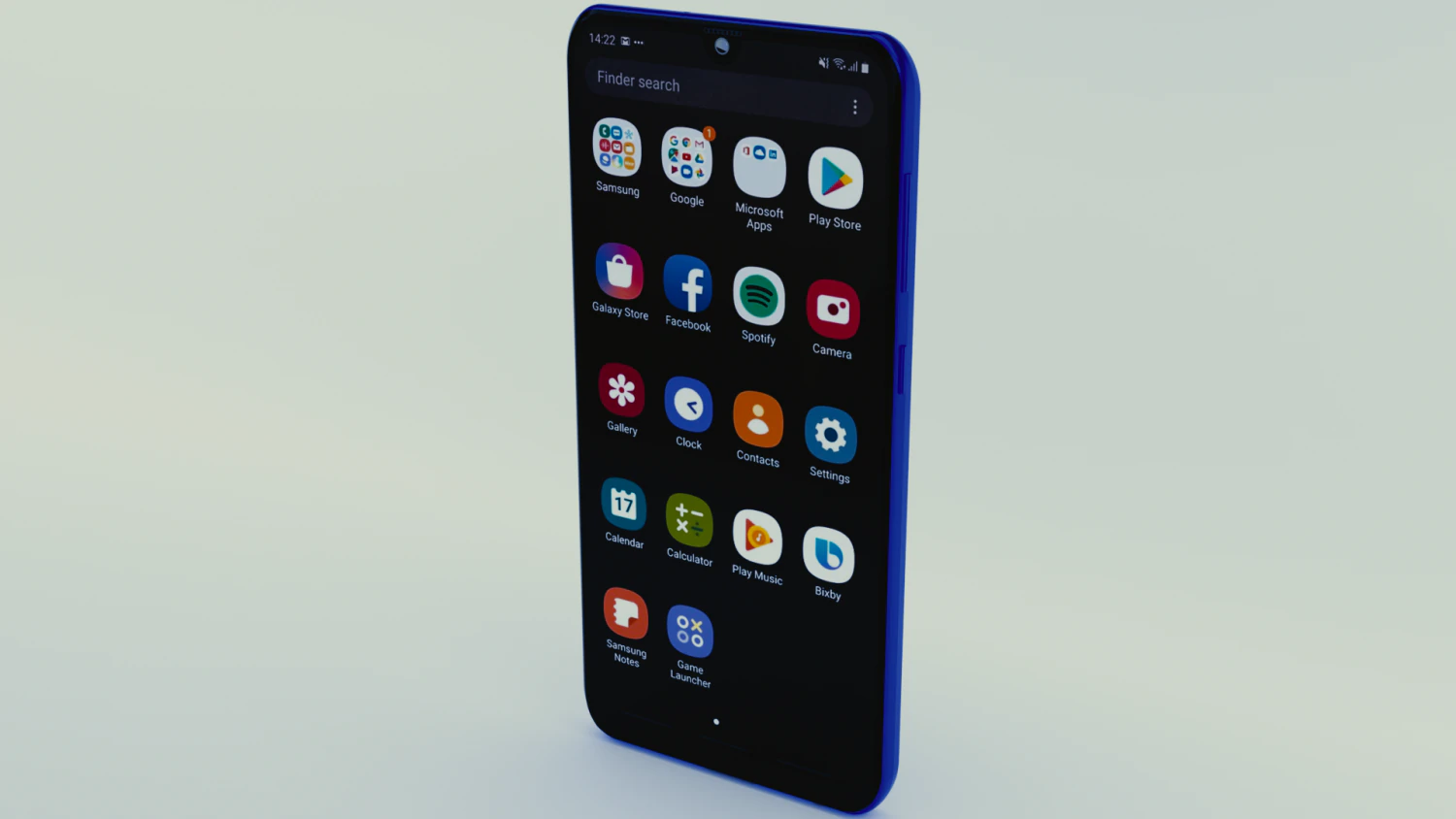 samsung galaxy a50 3D Model .c4d .max .obj .3ds .fbx .stl .blend 