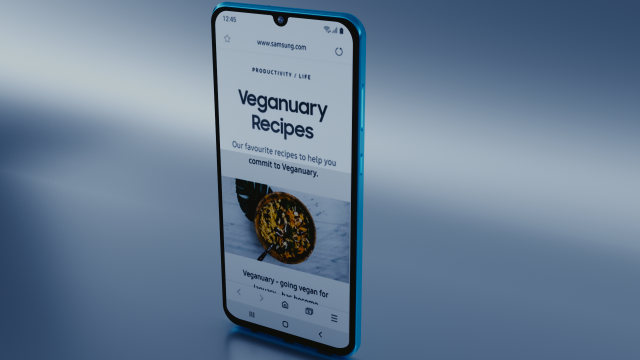 samsung galaxy a70 3D Model .c4d .max .obj .3ds .fbx .stl .blend 