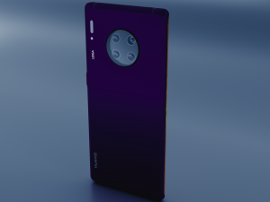 huawei mate 30 pro 3D 모델