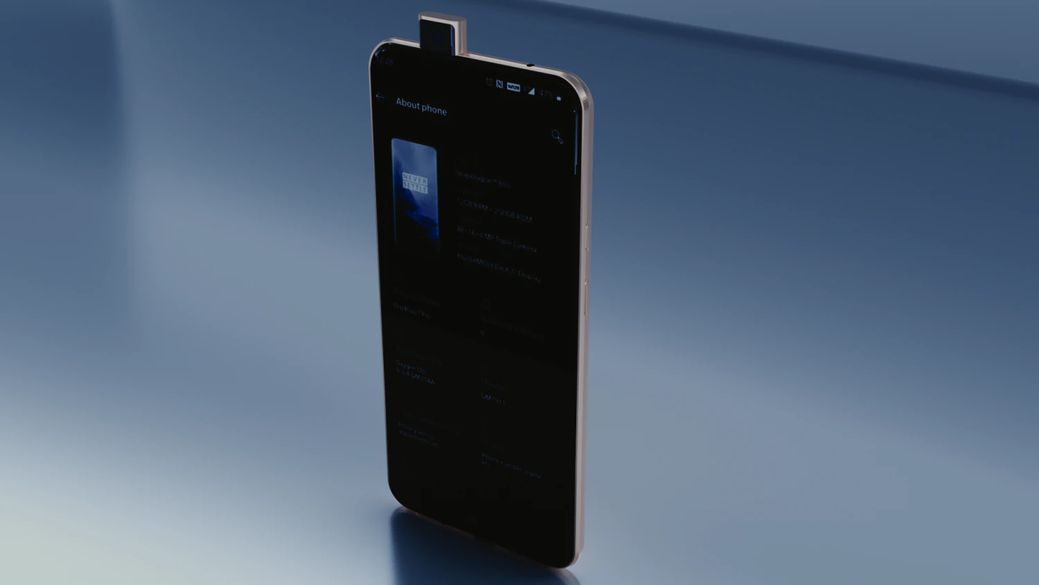 one plus 7 pro 3D Model .c4d .max .obj .3ds .fbx .stl .blend 