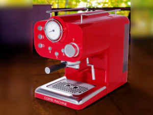 커피 머신 3D 모델