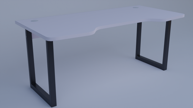 School Table Sokol Modelo 3D .c4d .max .obj .3ds .fbx .stl .blend 