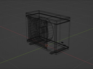 Split System GU-A24H 3D Model