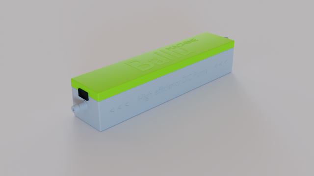 DC Pump Ballu 3D मॉडल .c4d .max .obj .3ds .fbx .stl .blend 