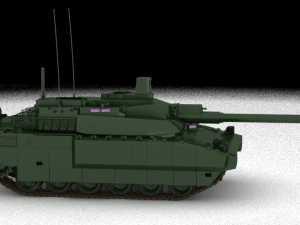 mbt amx 56 leclerc 3D Model