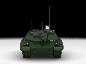 mbt amx 56 leclerc 3D Model
