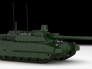 mbt amx 56 leclerc 3D Model